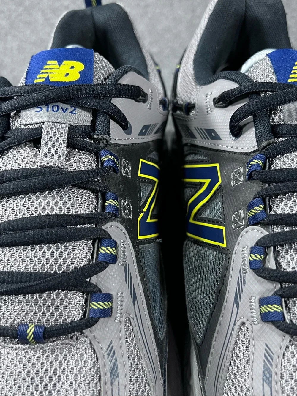 New Balance 510v2 Mens Trail Running Shoes Gray/Black Size 11 4E (MT510GY2)
